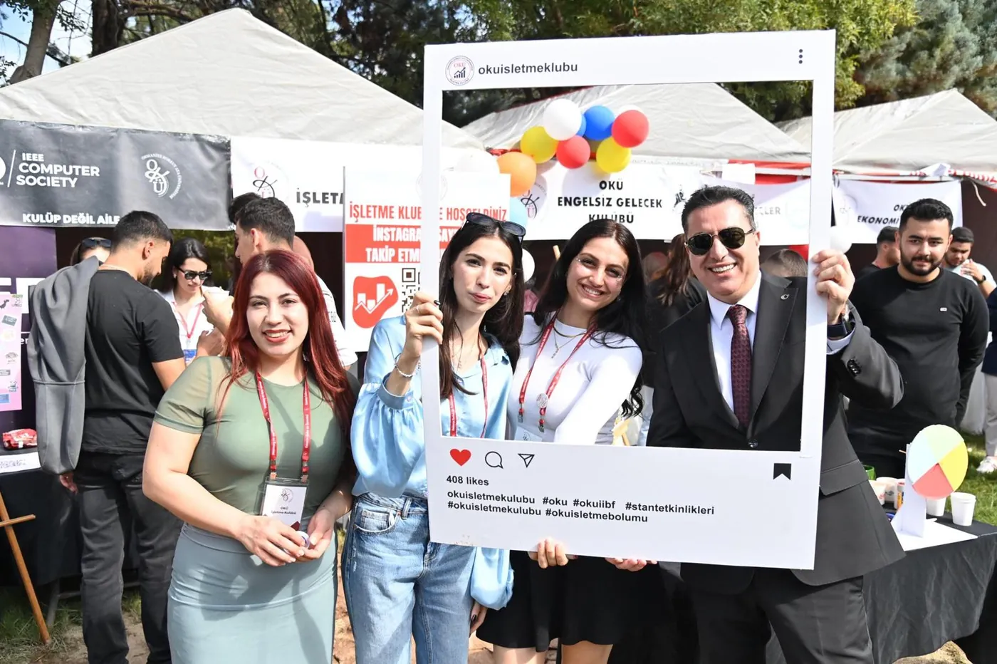 OKÜ Kulüp Tanıtım Günleri Renkli Görüntülere Sahne Oldu görseli